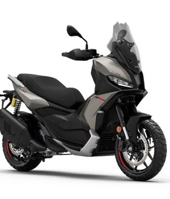 2027 Aprilia SR GT 400، خاکستری بولدر