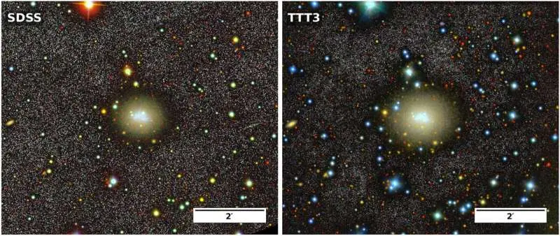 تصویر عمیق به درک بیشتری از شکلگیری ستارگان در یک کهکشان ایزوله میانجامد